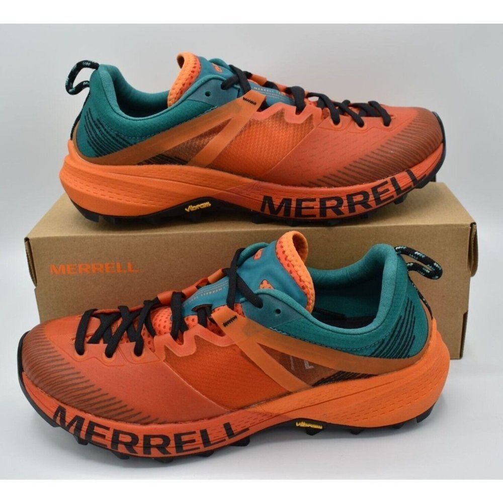 Merrell Womens Size 7 MTL MQM Tangerine Mineral Outdoors Hiking Shoes Sneakers
